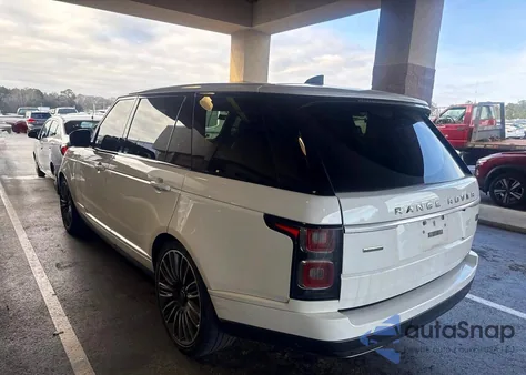 2019 Land Rover Range Rover Supercharged from USA, damaged, VIN SALGS5RE9KA537606